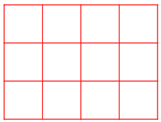 Table drawn with selected border color Table drawn with selected border color