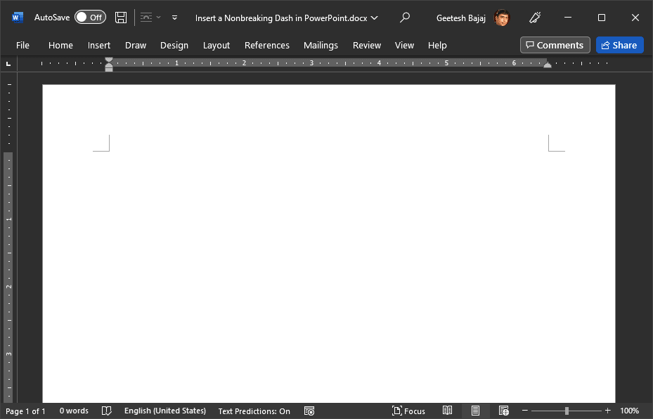 Insert A Nonbreaking Space In PowerPoint For Windows insert-a-nonbreaking-space-in-powerpoint-for-windows