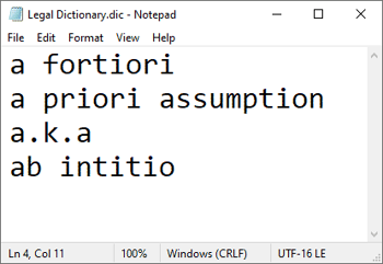 Creating and Editing Custom Dictionaries in PowerPoint 365 for Windows