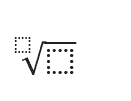 Radical equation snippet inserted Radical equation snippet inserted