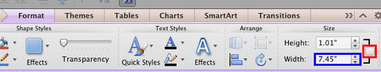 Width of the text box changed within the size group - Indezine Width of the text box changed within the size group