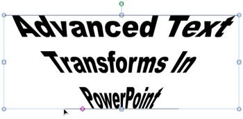 Learn PowerPoint 2011 for Mac: Advanced Text Transforms