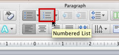 Learn PowerPoint 2011 for Mac: Change Bulleted List to Numbered List