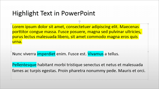 Với PowerPoint 2013 trên Windows, bạn có thể xóa và sao chép nổi bật văn bản dễ dàng hơn bao giờ hết. Tận dụng những tính năng mới để tạo ra những slide trình chiếu đẹp mắt và chuyên nghiệp. 