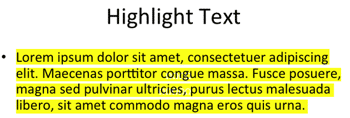 Learn PowerPoint 2011 for Mac: Fake Highlight Text
