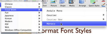 Learn PowerPoint 2011 for Mac: Font Collections