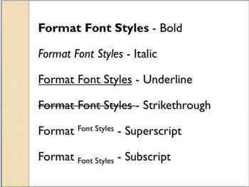 Learn PowerPoint 2011 for Mac: Format Font Styles