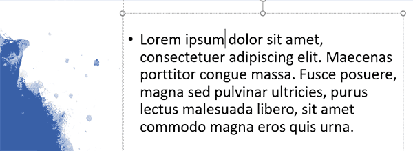 Establish an insertion point - Indezine Establish an insertion point