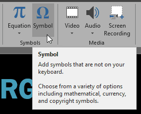 Click the Symbol button - Indezine Click the Symbol button