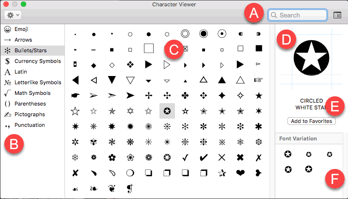 greek symbols in powerpoint for mac