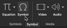 Click the Symbol button