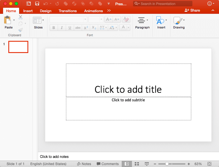 make margins for a textbox on powerpoint for a mac