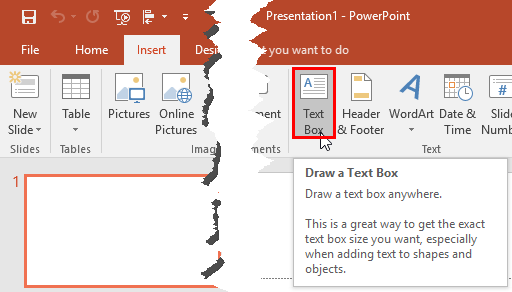 What Is A Text Box In Powerpoint