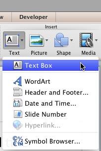 wrap text in powerpoint for mac 2011