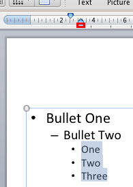 Learn PowerPoint 2011 for Mac: Tweak Bullets with Left Indent Marker