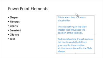 Learn PowerPoint 2013 for Windows: Move Text Boxes on a Slide