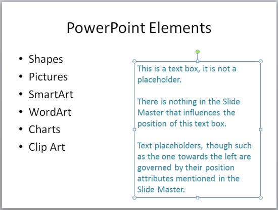 Internal Margin Options In Powerpoint 10 For Windows
