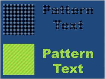 Learn PowerPoint 2013 for Windows: Pattern Fills for Text