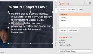 Spell Check