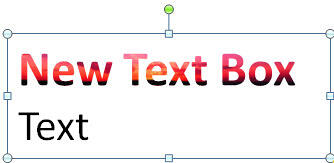 New text replicates existing text formatting
