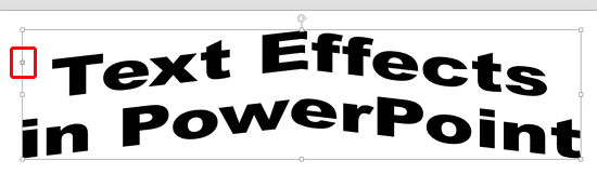 Transform Effect applied - Indezine Transform Effect applied