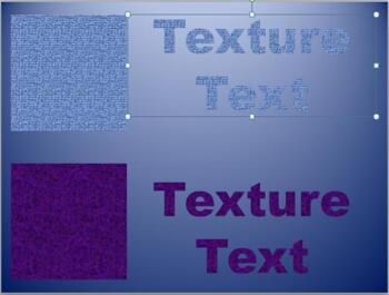 Learn PowerPoint 2010 for Windows: Texture Fill for Text