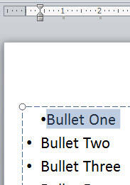 First Line Indent Marker overlapping the middle and bottom carets - Indezine First Line Indent Marker overlapping the middle and bottom carets