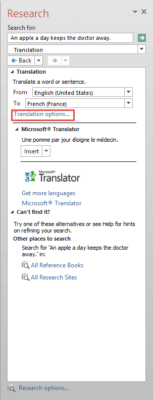 Using an online Translation service - Indezine Using an online Translation service