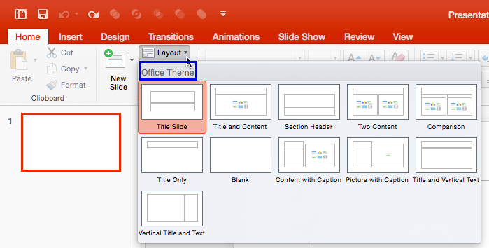 set tmingfor slides in powerpoint for mac