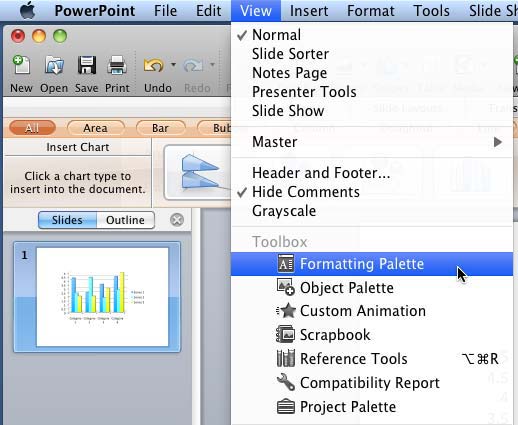 change linked text color in powerpoint for mac