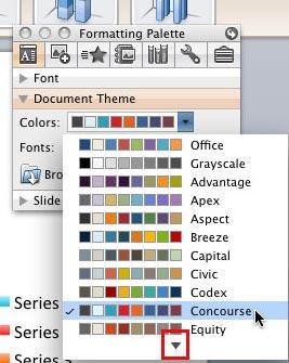 mac powerpoint 2008 change color for all slides