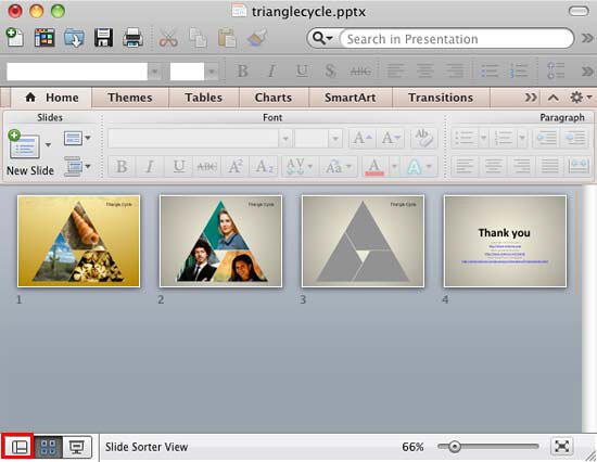 Applying Slide Masters to Individual Slides in PowerPoint 2011 for Mac