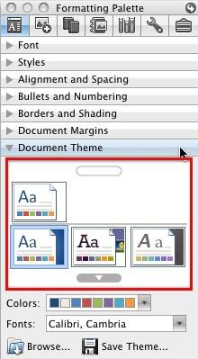 format palette microsoft powerpoint for mac