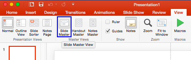 change master slide powerpoint
