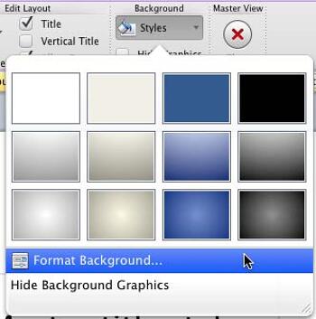 Learn PowerPoint 2011 for Mac: Custom Backgrounds for Slide Master and Layouts