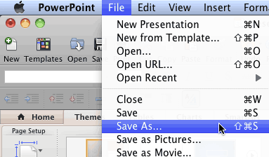 make a template in powerpoint 2011 for mac