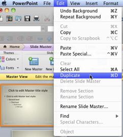Learn PowerPoint 2011 for Mac: Duplicate Slide Masters