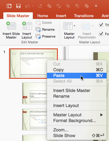 powerpoint shortcut for new slide mac