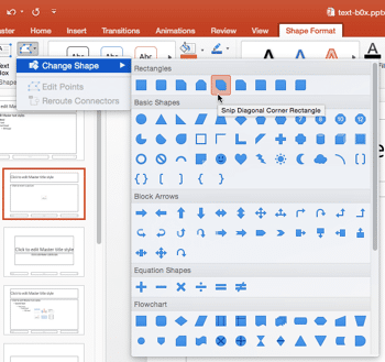 Formatting Picture Placeholders in PowerPoint 2016 for Mac