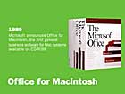 Advertisement: Microsoft Office for Macintosh 01