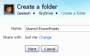 Name your folder something descriptive enough Name your folder something descriptive enough