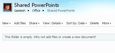 An empty space to upload your PowerPoints An empty space to upload your PowerPoints