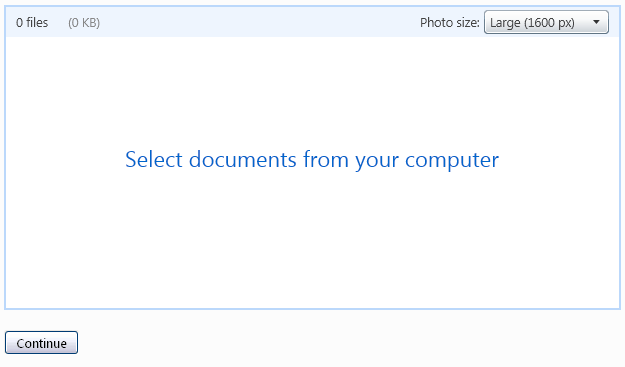 Ready to upload your files? Ready to upload your files?