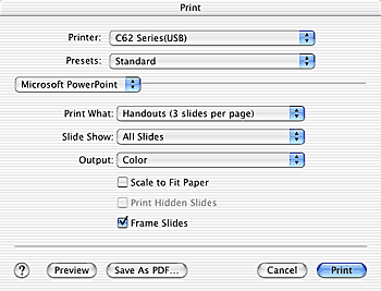 Save as PDF