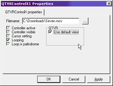 QTVR ControlX dialog box