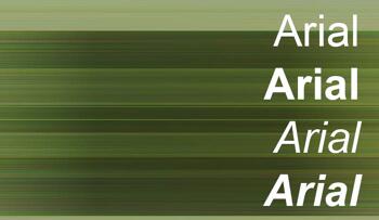 Explore Fonts: Arial