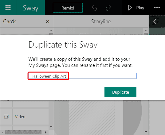 Duplicate this Sway window