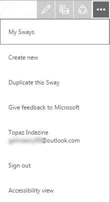 More options drop-down menu More options drop-down menu