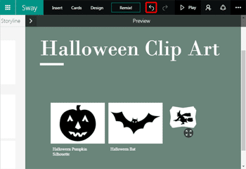 Remix in Microsoft Sway