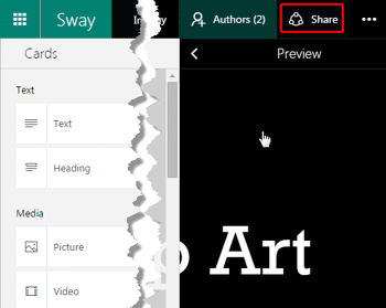 Remove and Revoke Shares in Microsoft Sway